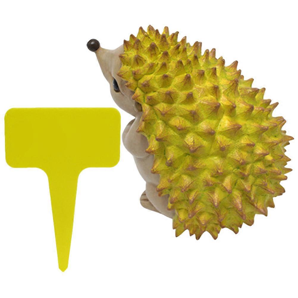 Resin Hedgehog Statue for Decor 3Sets Garden Desktop Decorative Hedgehog Figurines