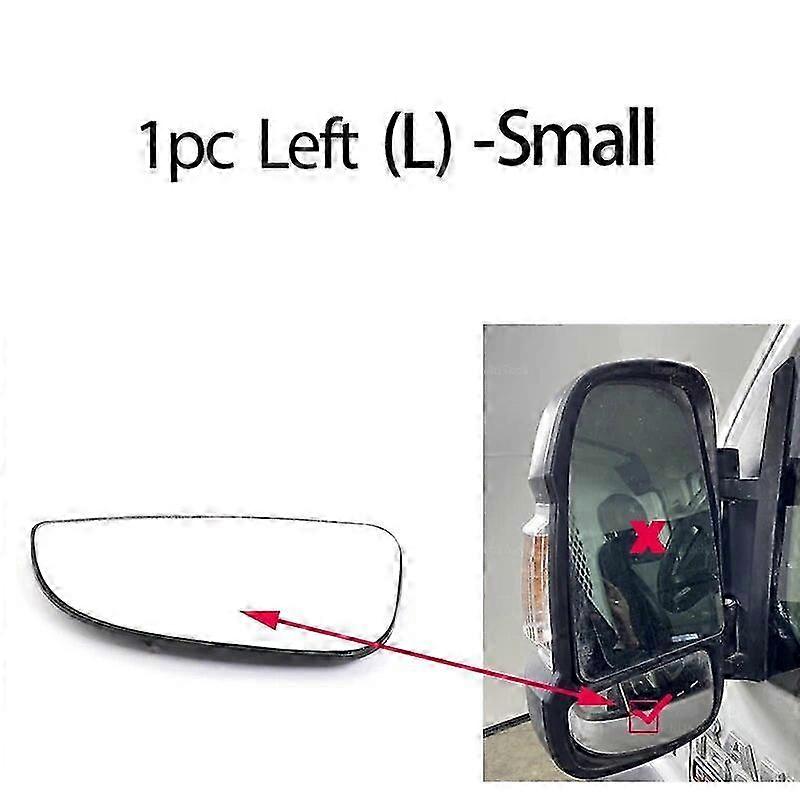 Left & Right Side Mirror Glass Rear View Rearview Exterior Wide Angle for Fiat Ducato 2021-2023 for Ram ProMaster 2014-23