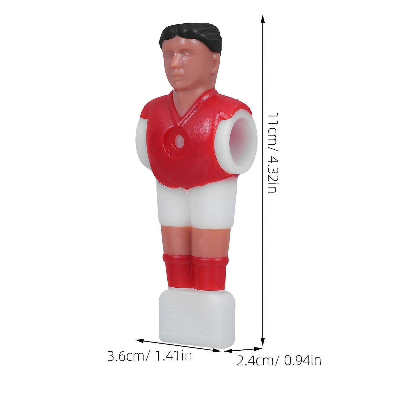 Table Soccer Player Football Figures Toys 11Pcs Replacement Parts for Machine
