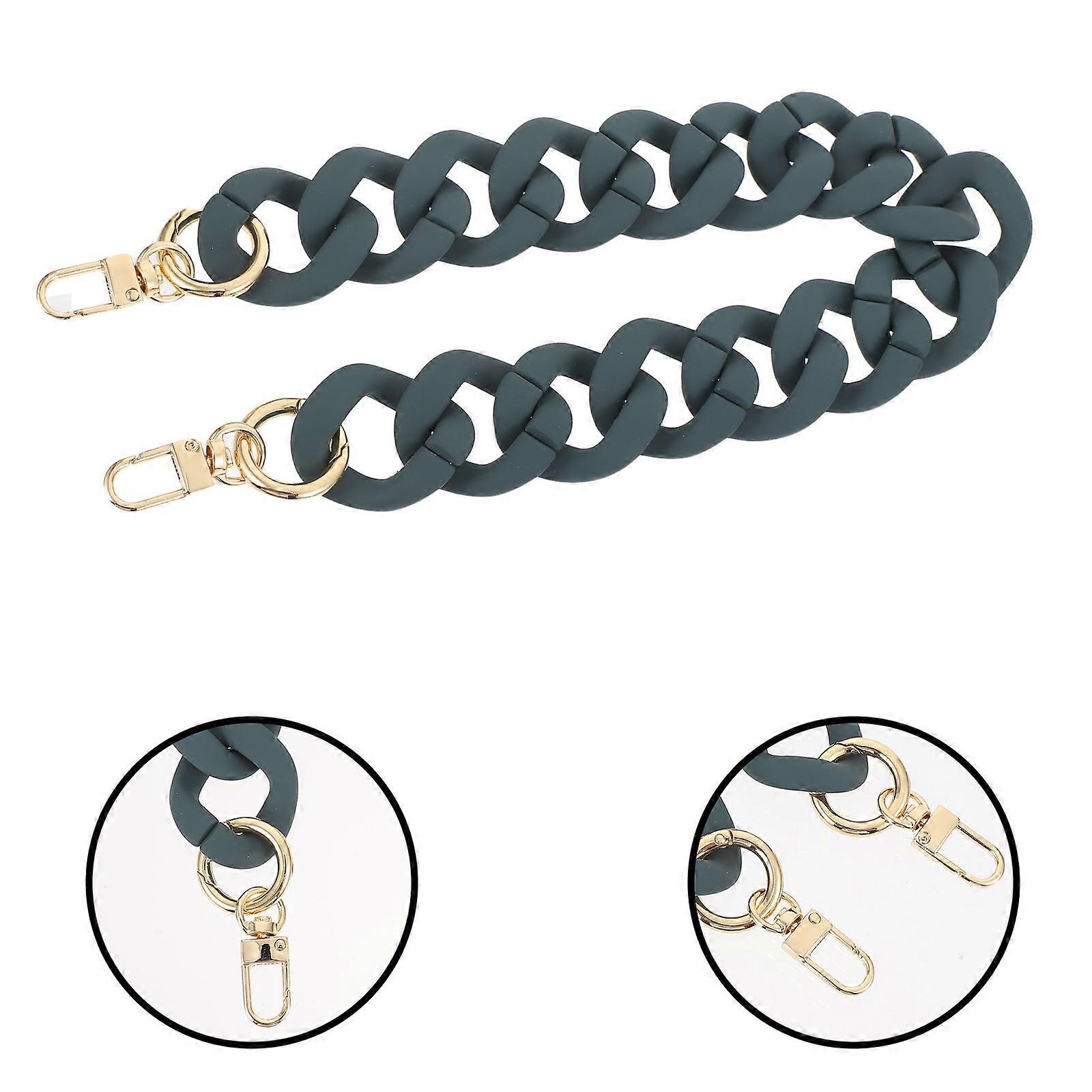 Handbag Chain Acrylic Replacement for 2Pcs Shoulder Bag