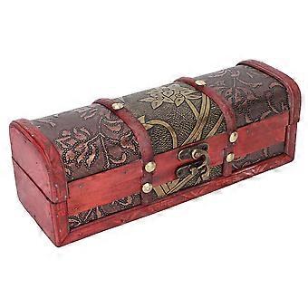 Boîte à bijoux rétro en bois, élégante, pour épingles à cheveux, colliers, bracelets, décoration d'intérieur, accessoires d'artisanat