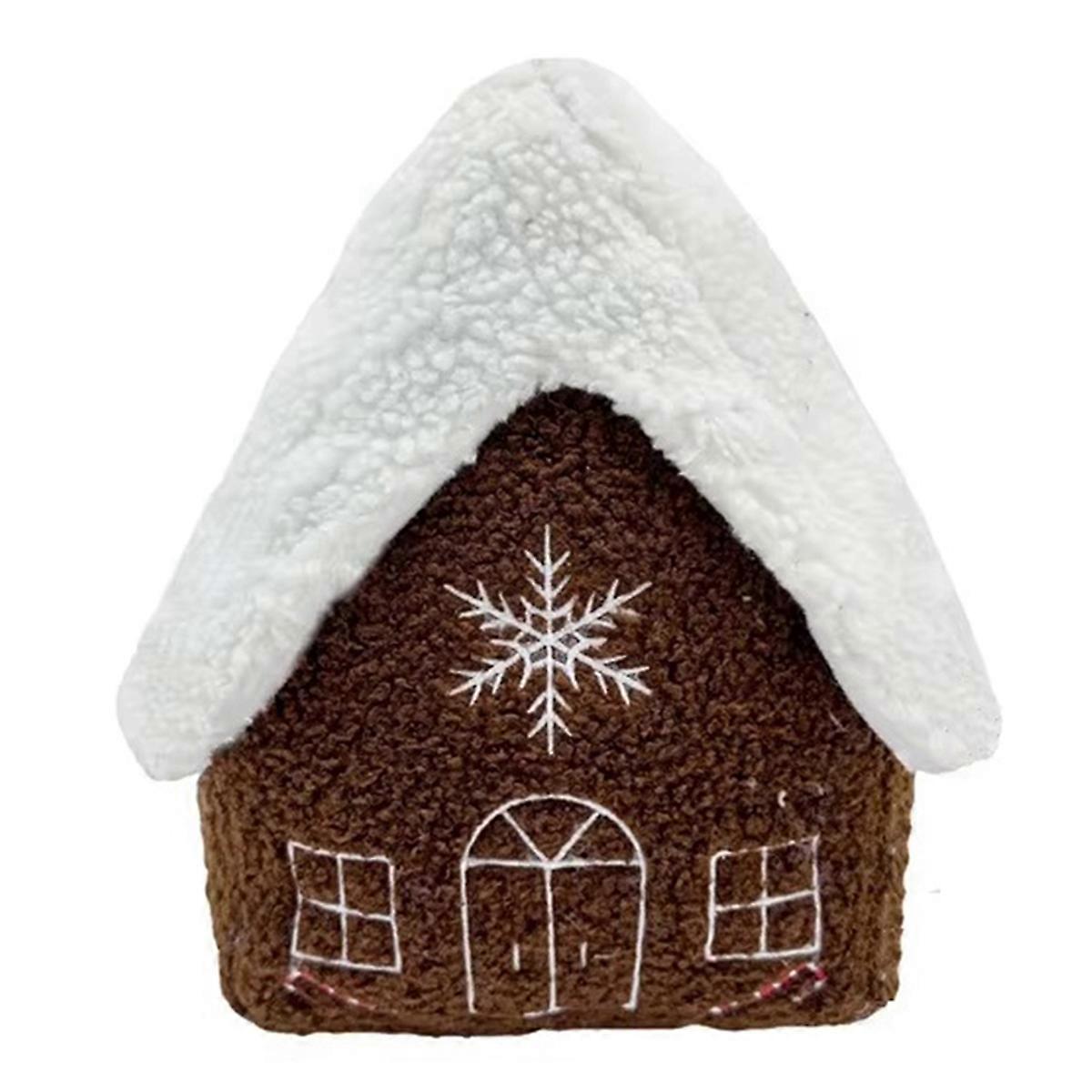 Gingerbread House Plush Pillow Throw Pillow Toy