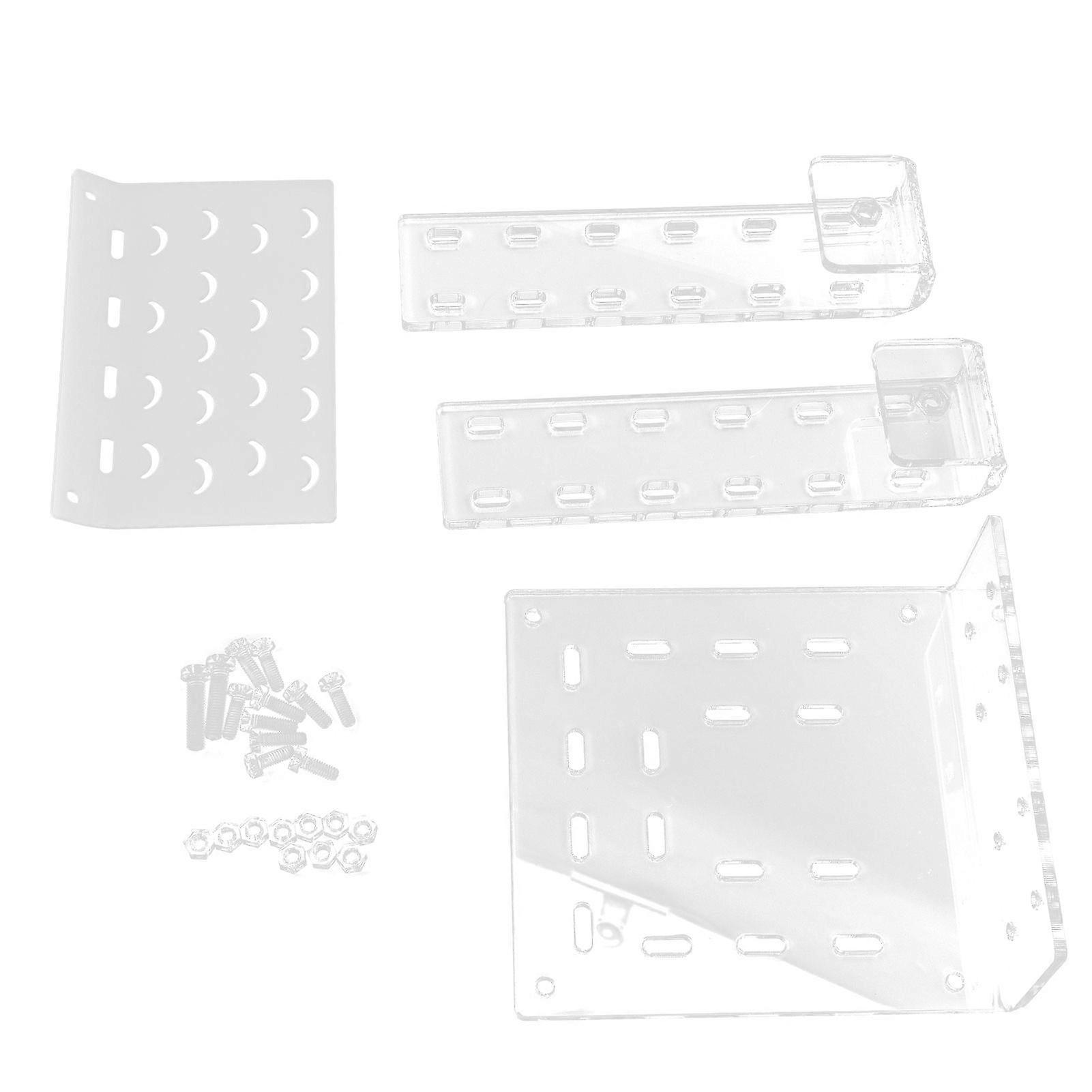 Turtle Basking Platform Large Size Acrylic Transparent Tortoise Resting Terrace for Aquarium Fish TankTB