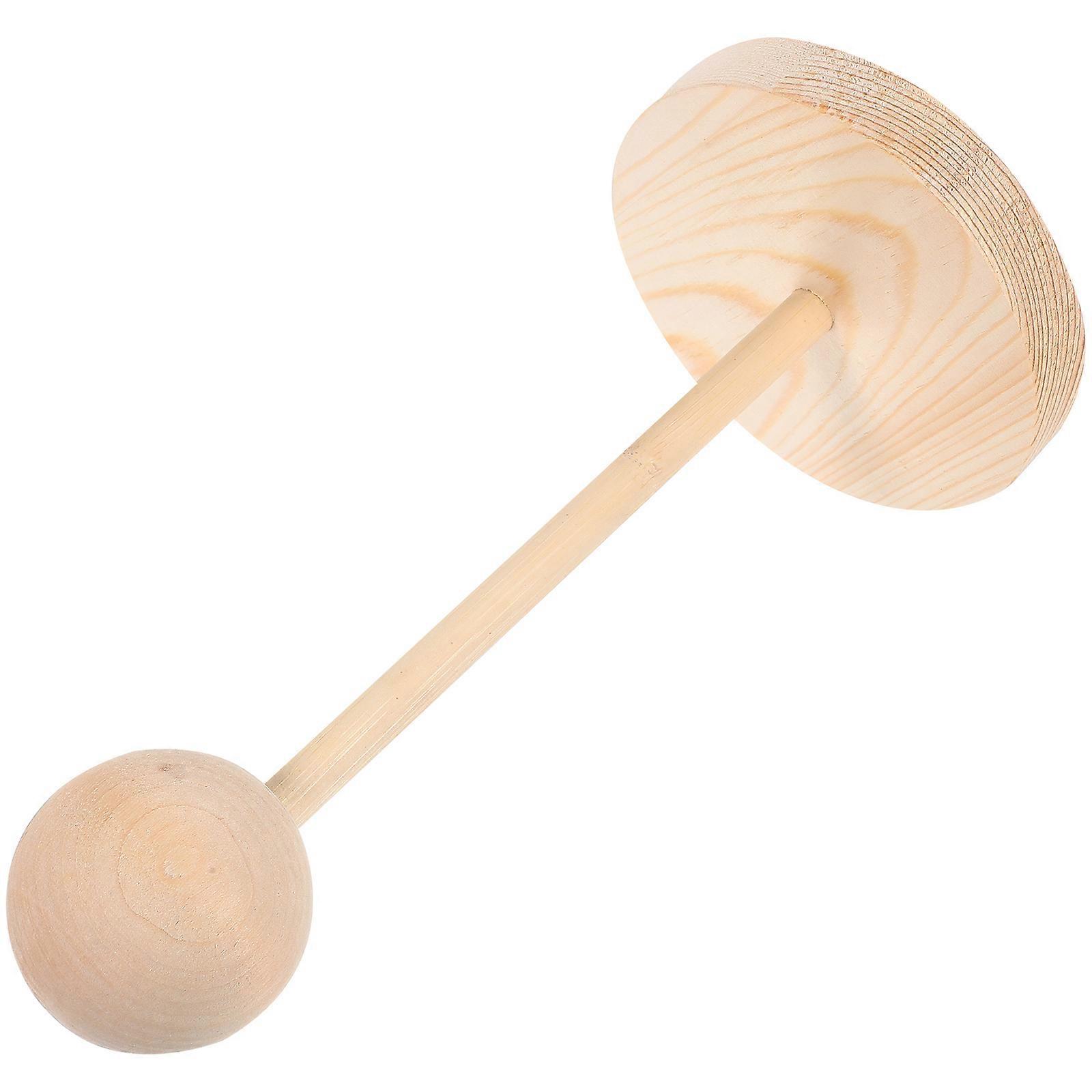 Wooden Wig Holder Dolls Wig Stand for Storage Use 3Pcs Pack