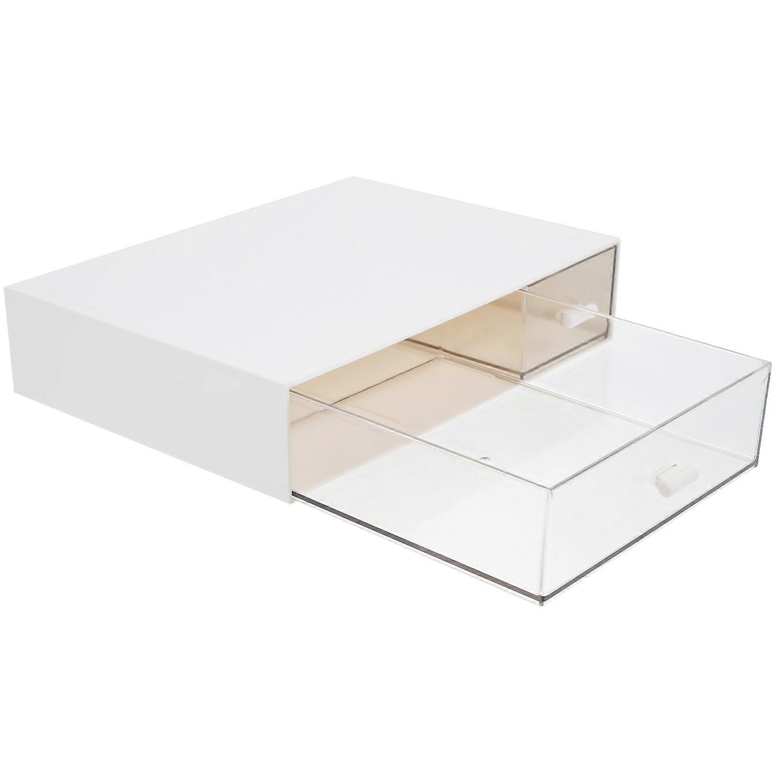 Plastic Desk Organizer Desktop Storage Box for Office Use 3Pcs Set