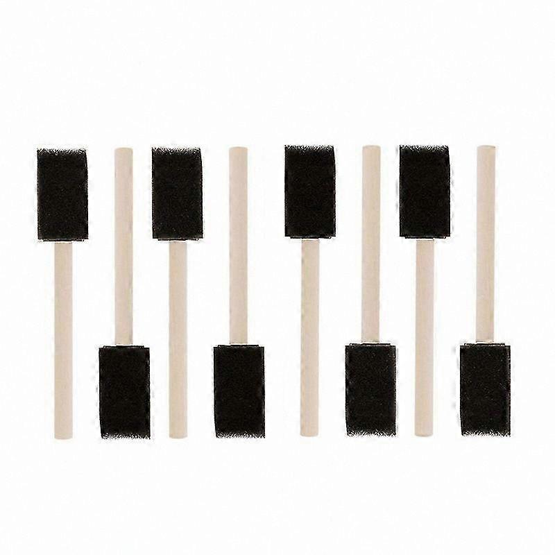 Sunrain Foam Paint Brushes, 50-Piece Assorted Sizes Sponge Brush Set for Crafts & Painting