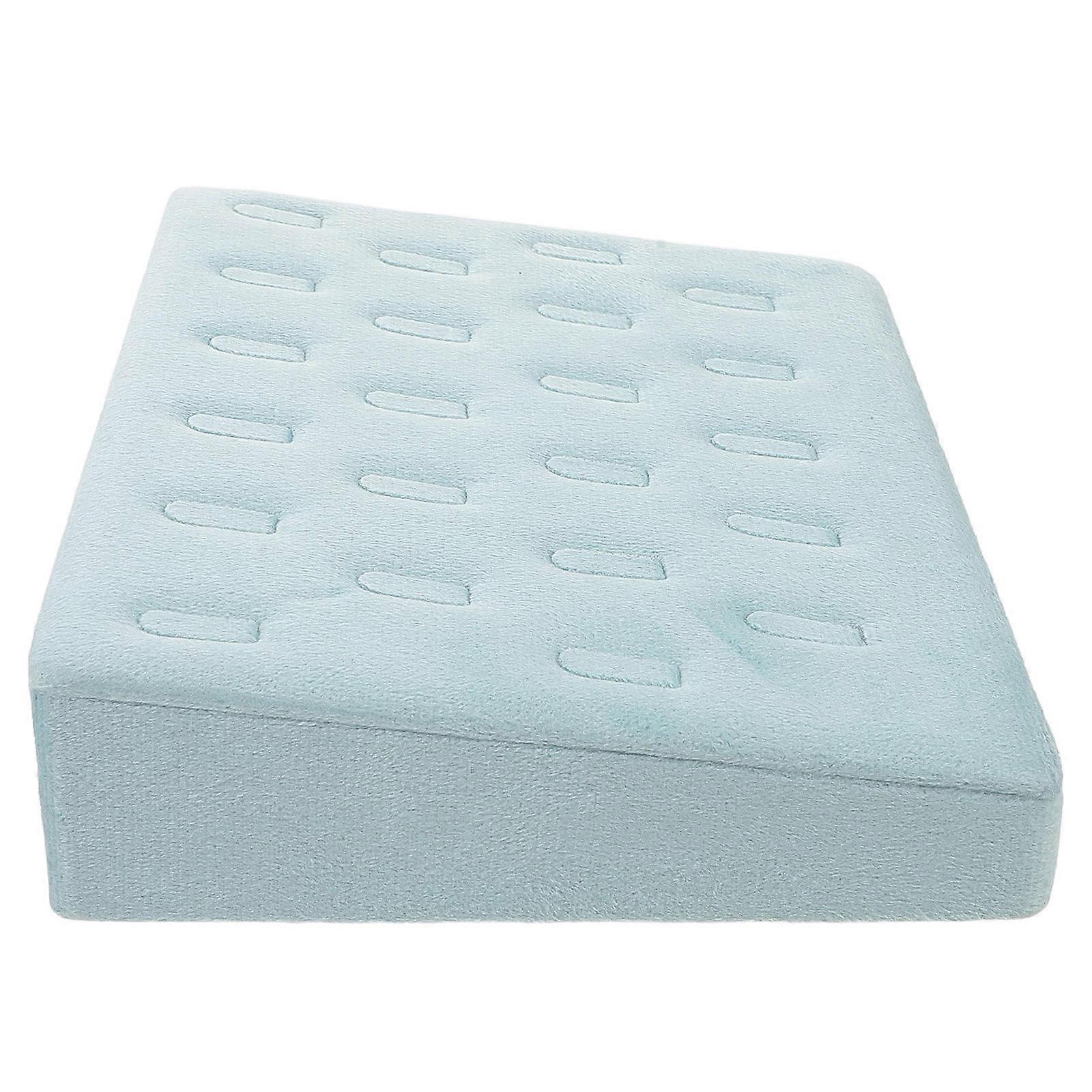 Ring Holder 22-Slot Ring Board for Display Use 2Pcs Light Green Organizer