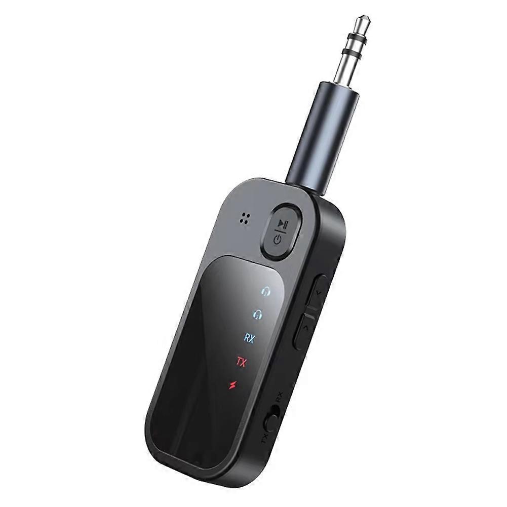 Airplane Bluetooth 5.4 Transmitter Receiver 2-in-1 Wireless Bluetooth Adapter-Use with Any 3.5MM Jack on Flight, TV