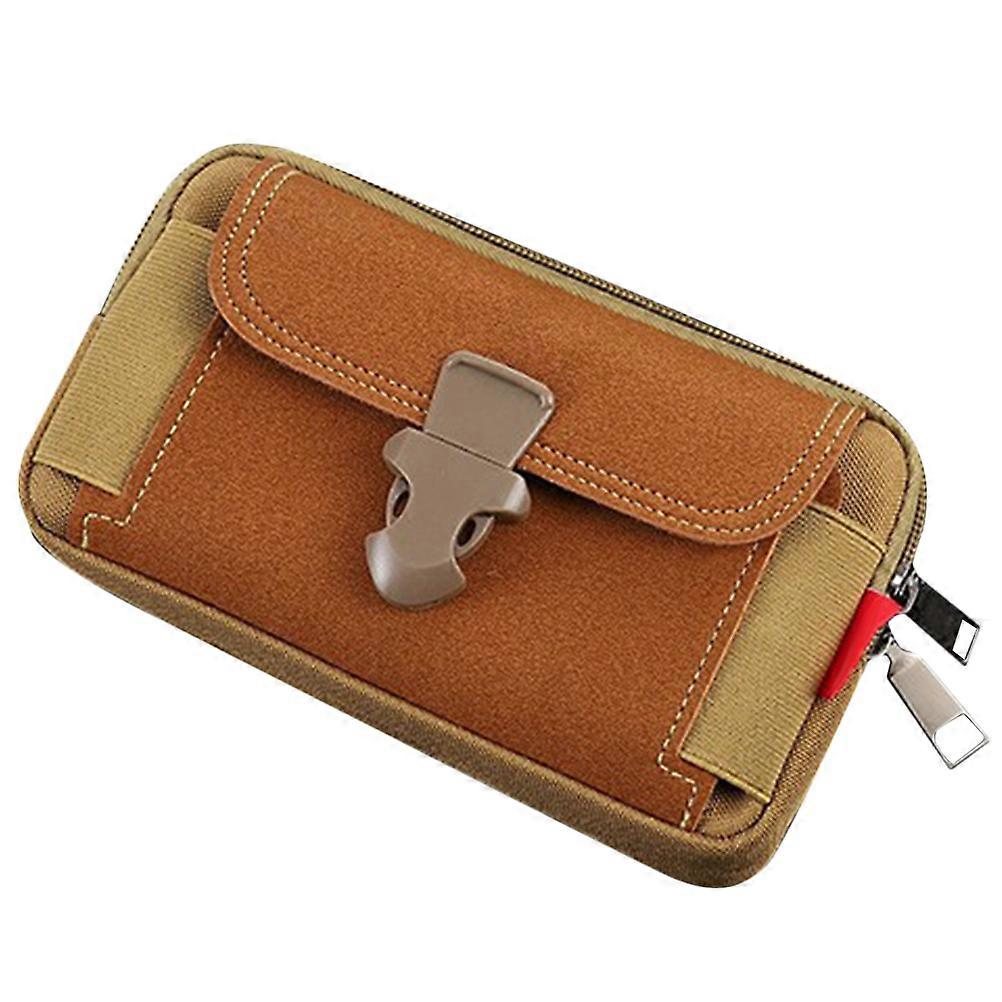 Cellphone Storage Bag Belt Pouch for Sports Use 3Pcs Canvas Waist Bag