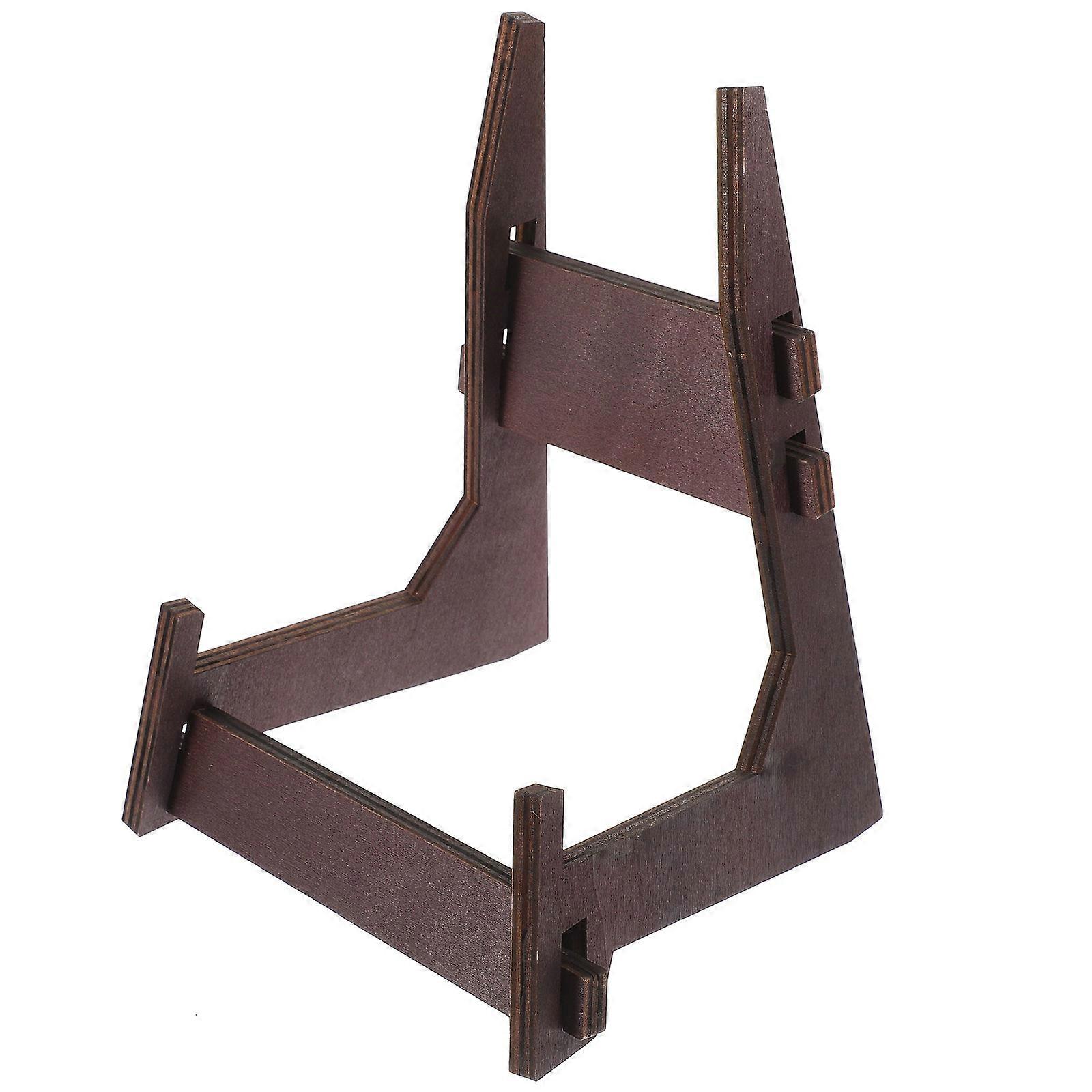 Wood Display Rack Multi-Functional Photo Frame Stand 2Pcs for Home Use