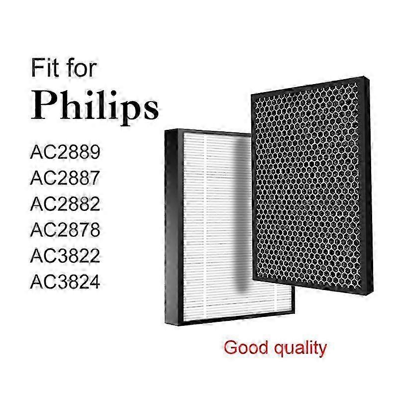 FY2422 HEPA filter and FY2420 Active Carbon Filter Replacement For Philips AC2889 AC2887 AC2882 AC3822 Air Purifier Parts 2025