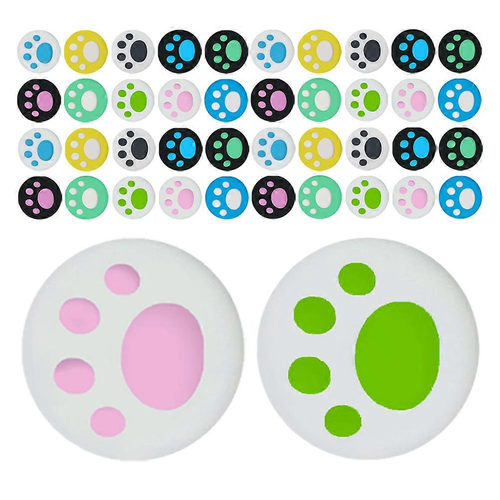 400 Pcs Silicone Replacement Thumb Caps For Gamers In Assorted Color Designed For Controllers Prevent Joystick Wear