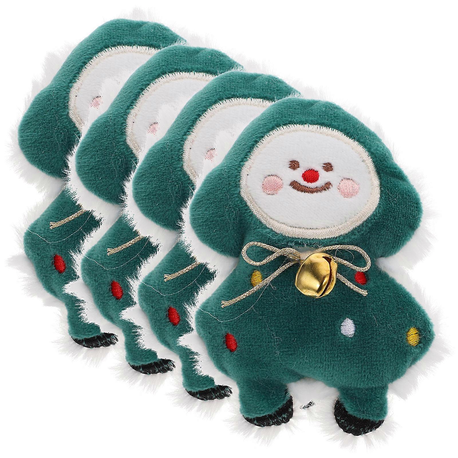 Interactive Chew Toys For Cats 20 Pcs Plush Christmas Catnip Toys Designed For Indoor Play And Teething
