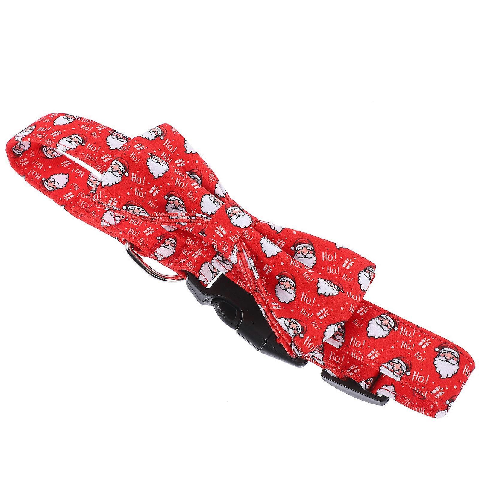 Retro Dog Collar For Pet Cats And Dogs In Red Ideal For Daily Wear And Special Occasions 2Pcs