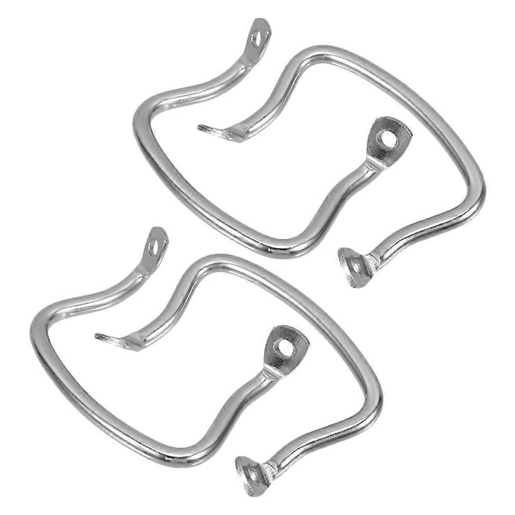 Curved Stainless Steel Pot Handles For Easy Lifting In Kitchen Use 7mm Size And Removable 12Pcs