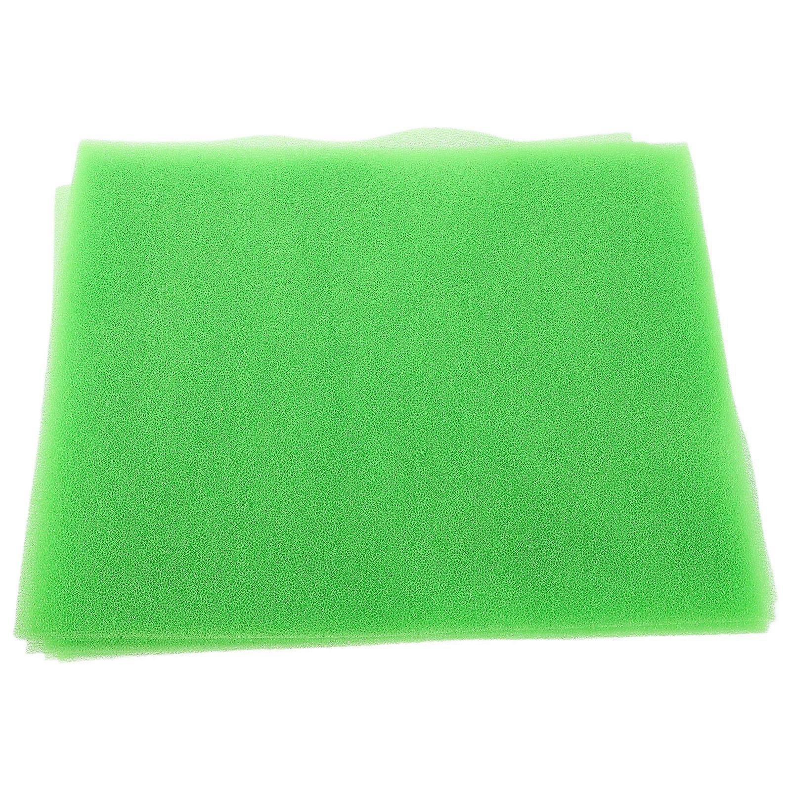 Green Sponge Filter Mat Refrigerator Shelf Liners for Home Use 60Pcs Pads