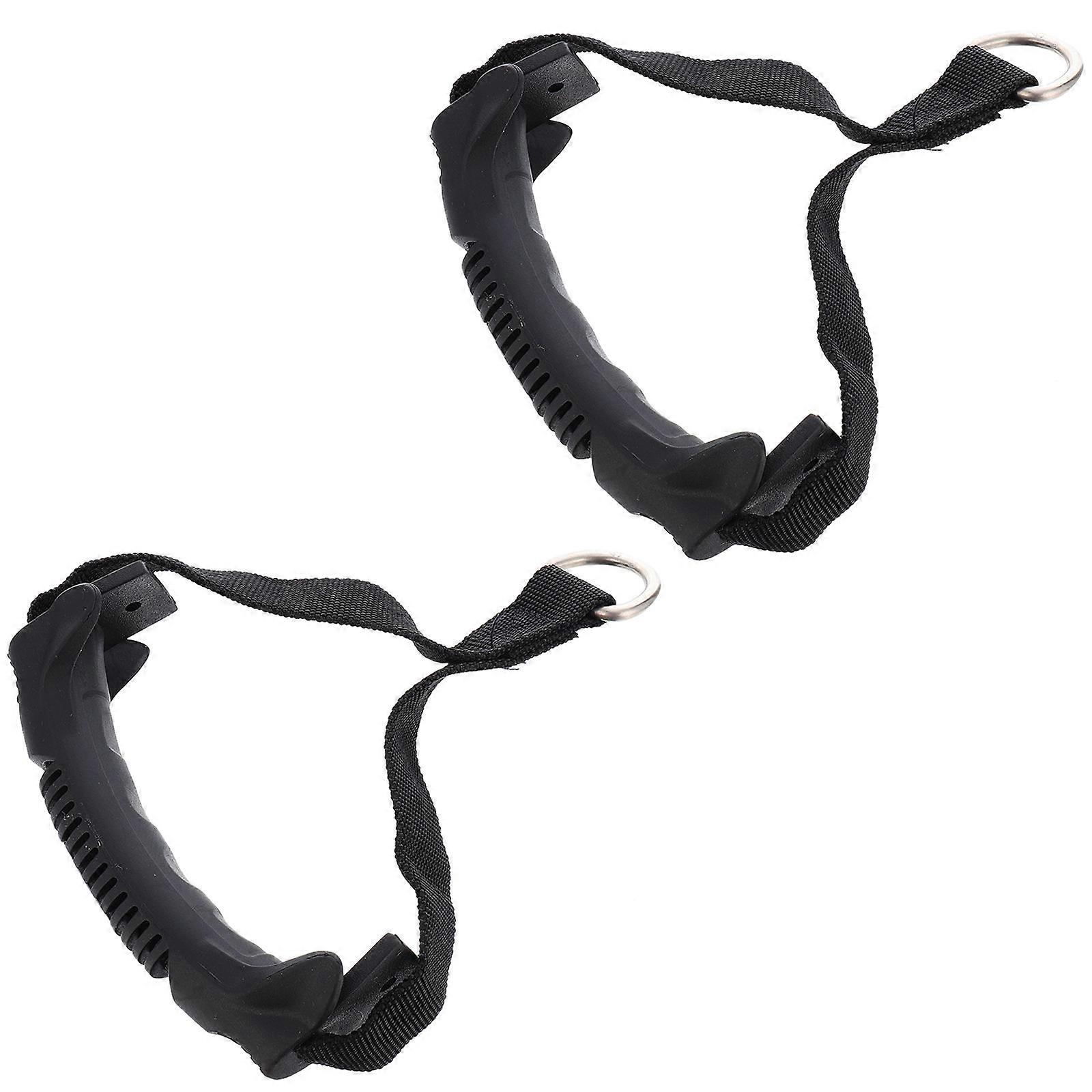 Resistance Band Handle for Fitness Pull Rope 1Pair Exercise Training Band