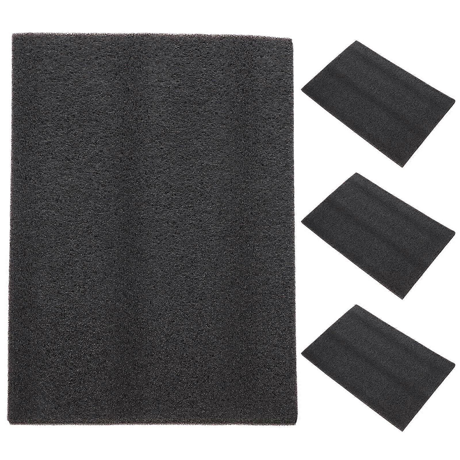 Versatile Packing Foam Sheets 30.40X20.00X1.00CM Black Suitable For Toolbox Cushioning 20Pcs