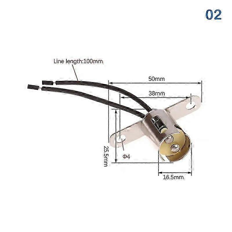 1PC BA15D BA15S Lamp Base BA15D Lamp Holder BAY15D Base 1156 Lamp Base 1157 Lamp Holder BA15D DIY Ship Lamp Holder