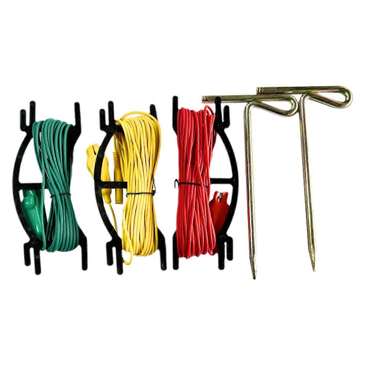 DY4100 Ground Test Kit Digital Earth Ground Resistance Meter Ohm Instruments Inspection Electrician