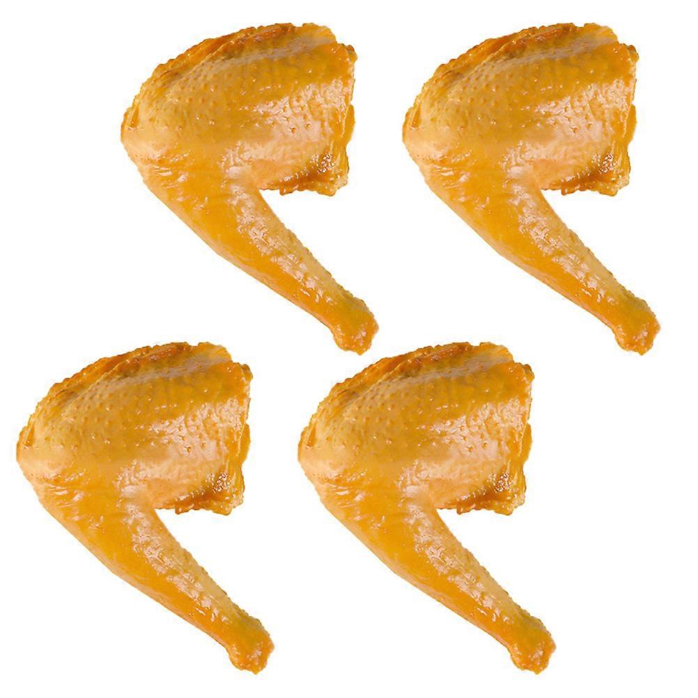 Simulation Cooked Duck Legs Artificial Model for Decoration 8Pcs