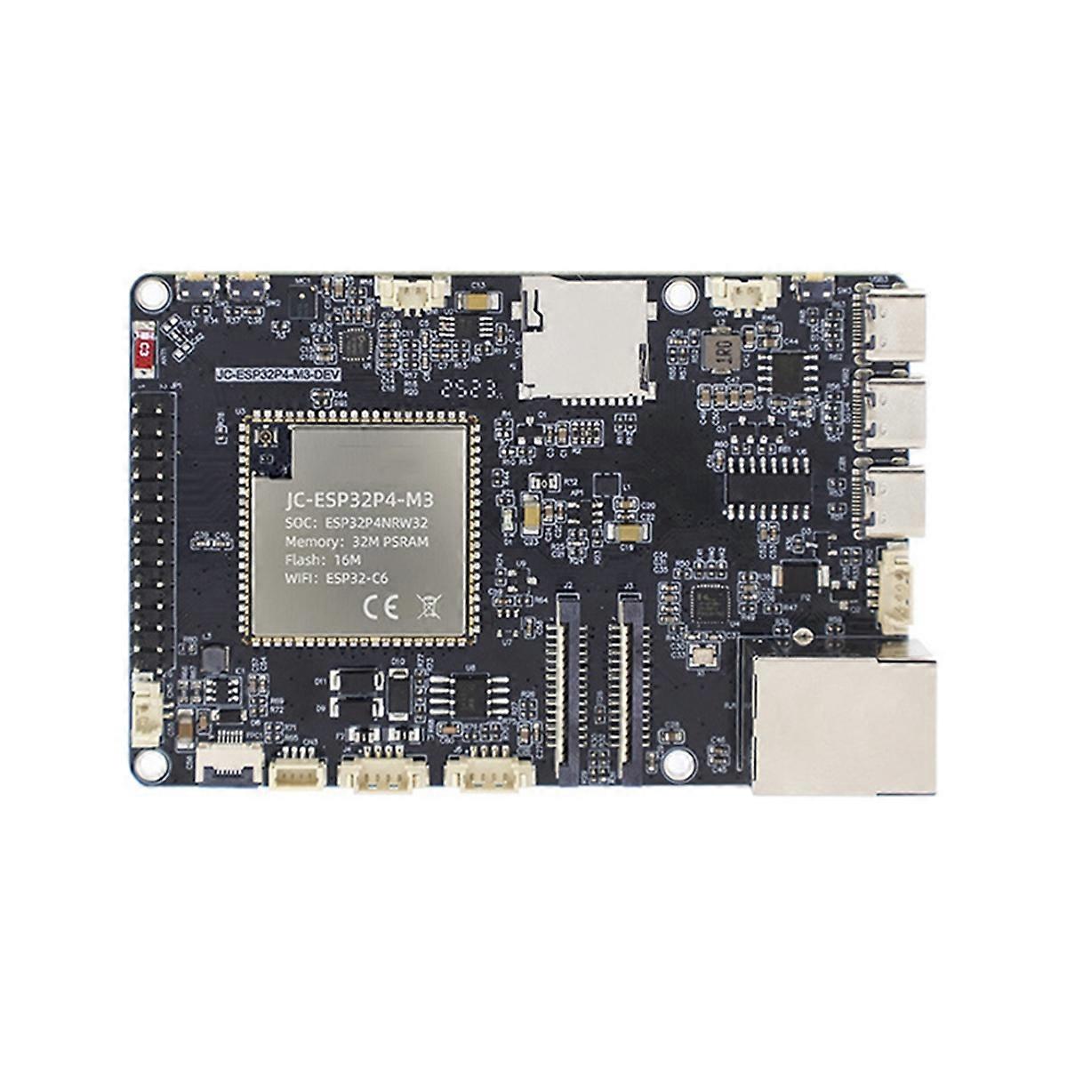 ESP32-P4-Module Development Board with Integrated ESP32-C6 Module Supports WiFi 6 and Bluetooth5 RJ45 Fast Ethernet Port