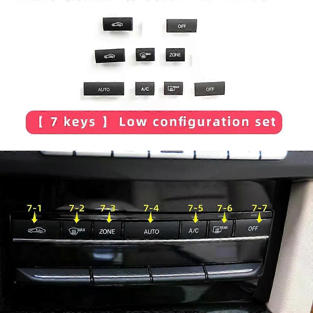 Air Conditioning Button 2129008711-A 2129008811-A For Mercedes Benz E-Class W212 W207 2009-2016 Central Control AC Button