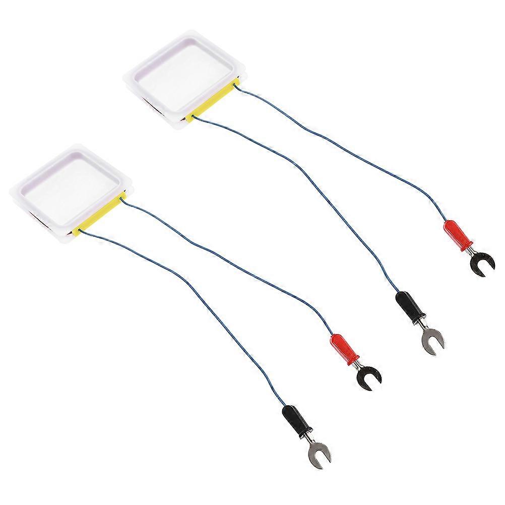 Educational Equipment Electromagnetic Induction Demonstration Square Copper Coil For Students 2.95X2.95X0.59inch Practical 4 Sets