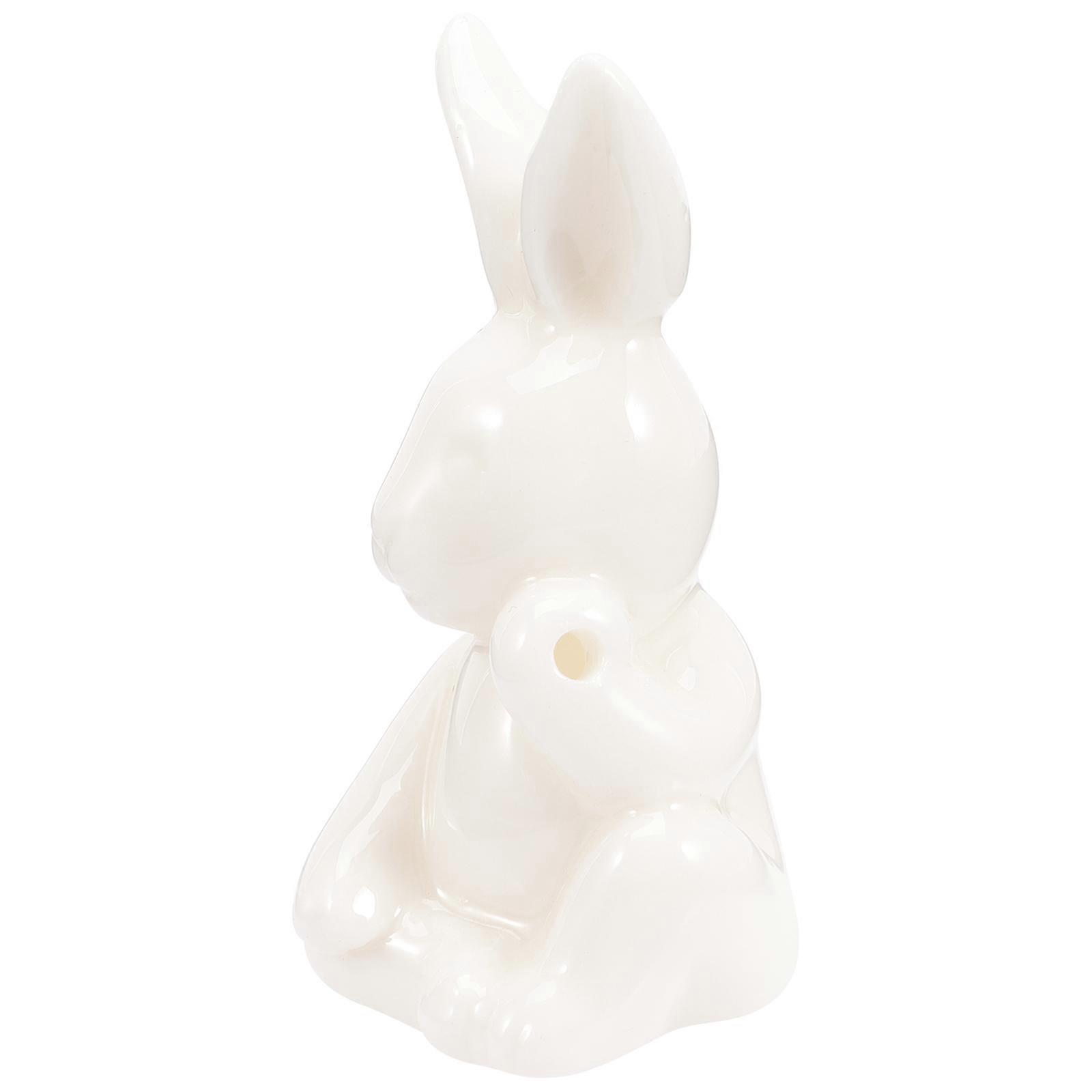 Rabbit Incense Sticks Holder Ceramic Incense Burner for 3Pcs Use