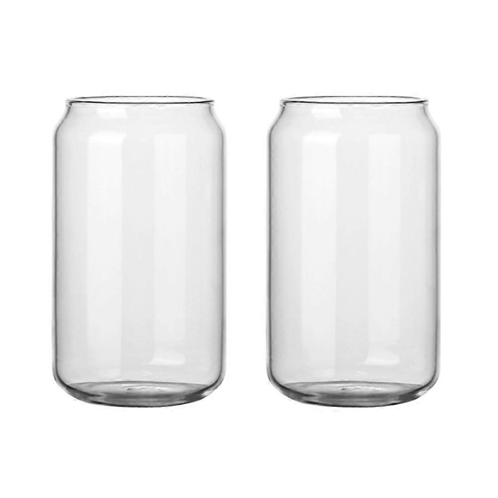 Drinks Cup for Home Use 8Pcs Transparent Glass Coffee Mug Set