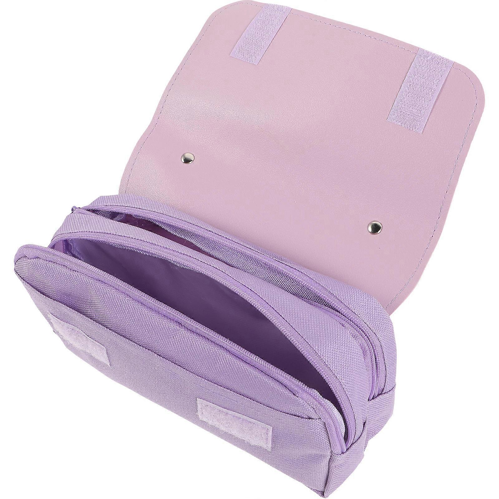 Multi-Use Pencil Case Canvas for Stress Relief 2Pcs Portable Pencil Pouch