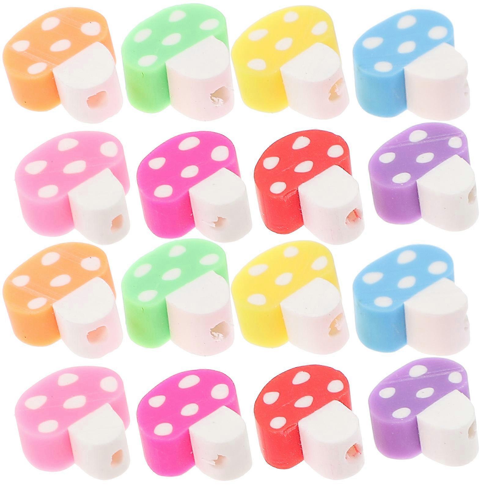 Mushroom Polymer Clay Beads for Craft Use 800Pcs Assorted