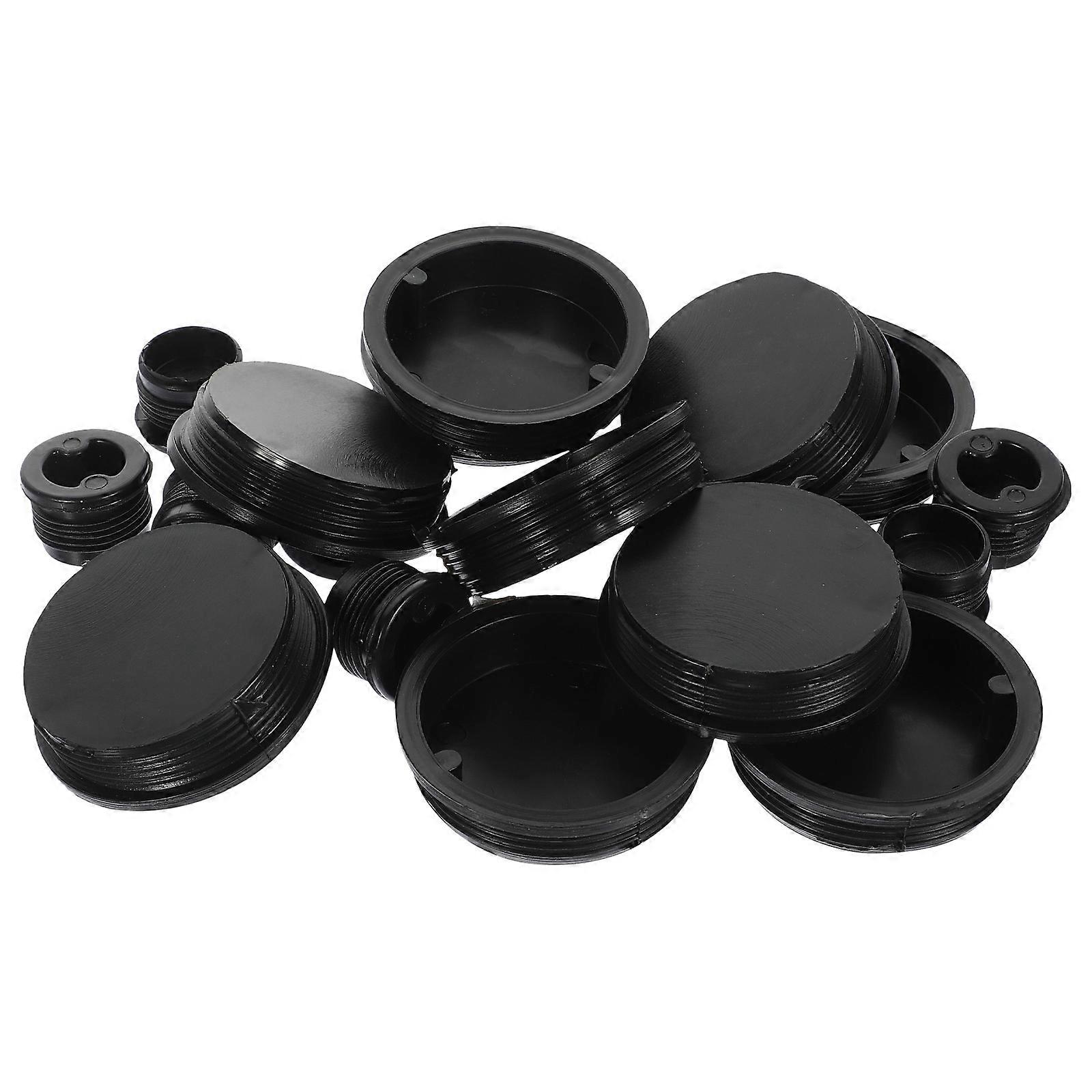 Bung Caps Plastic Drum Bung Plug for Gallon Drum Replacement 80Pcs