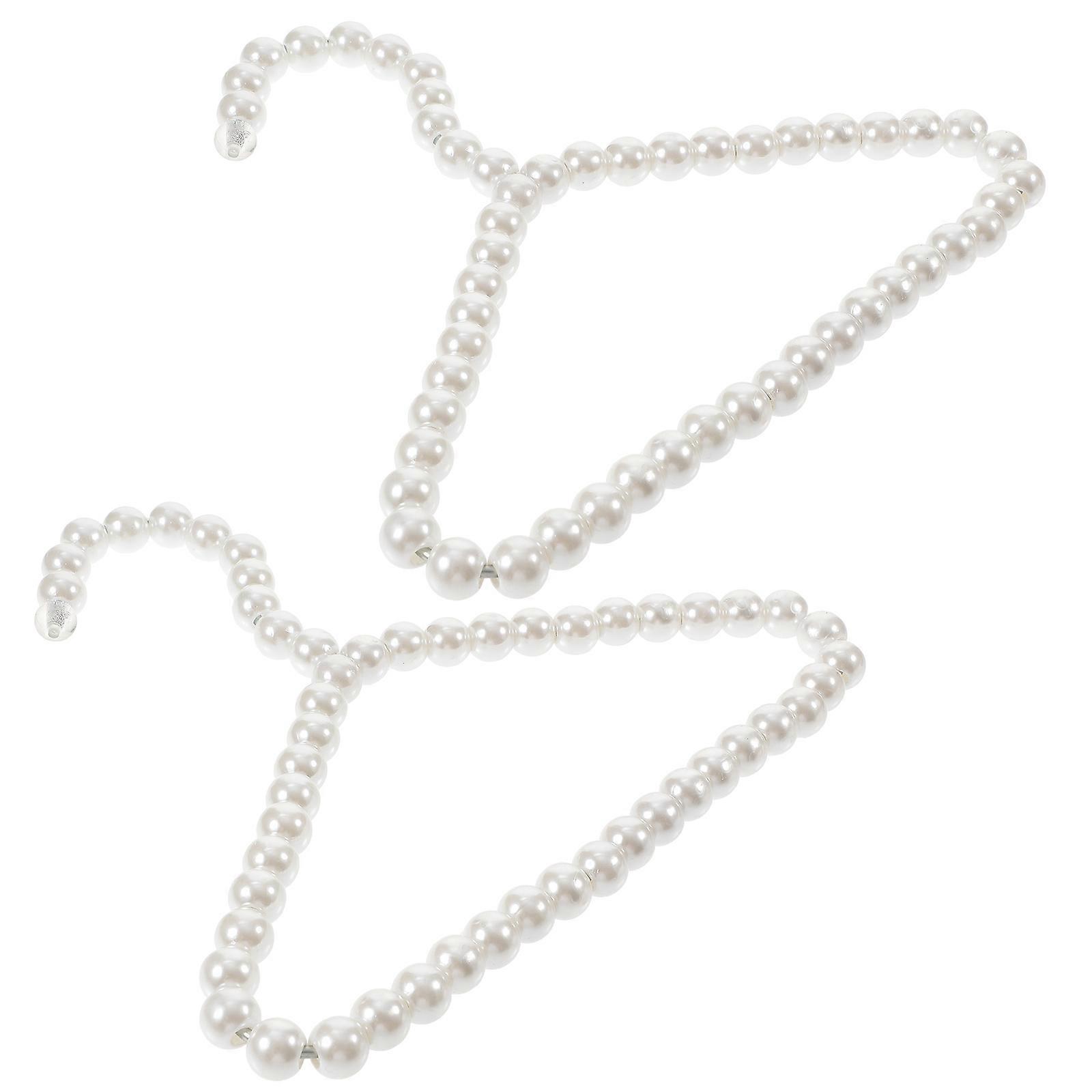 Dog Clothes Hanger 8Pcs Beige Small Pet Hanger for Home with Shoulder Protection