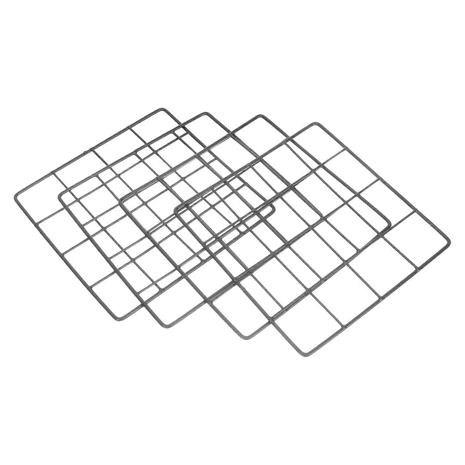 Wall Hanging Ornament Iron Photo Display Net for Storage 18Pcs