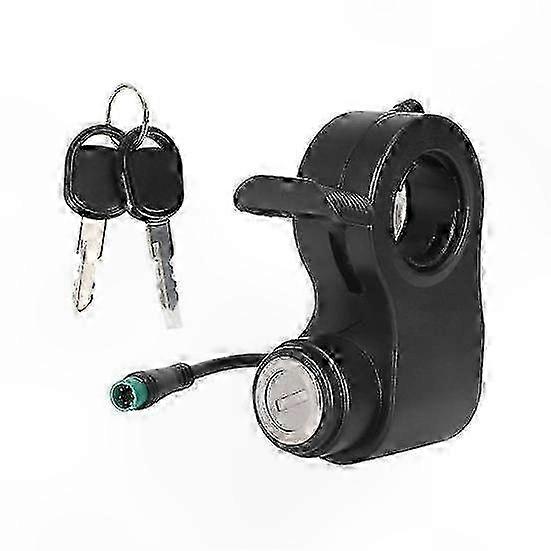 Electric Scooter Ignition Lock with Keys for Kukirin G2 Pro/G2 Max - Easy to Use E-Scooter Throttle Accelerator Starter Switch Lock