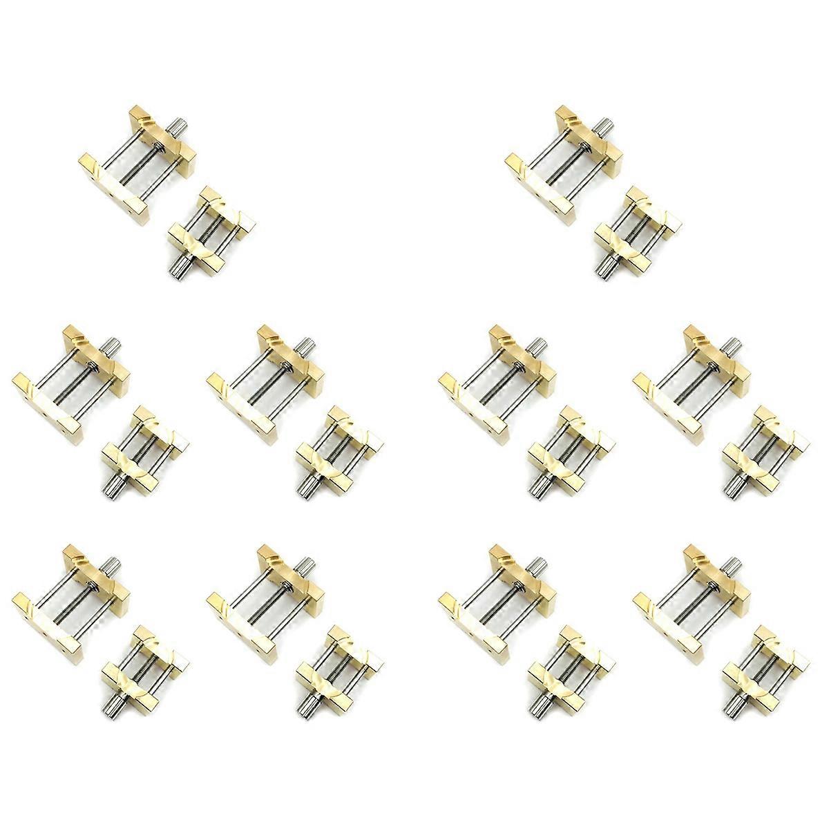 2Pcs Brass Watch Movement Holder Fixed Base Multi Function