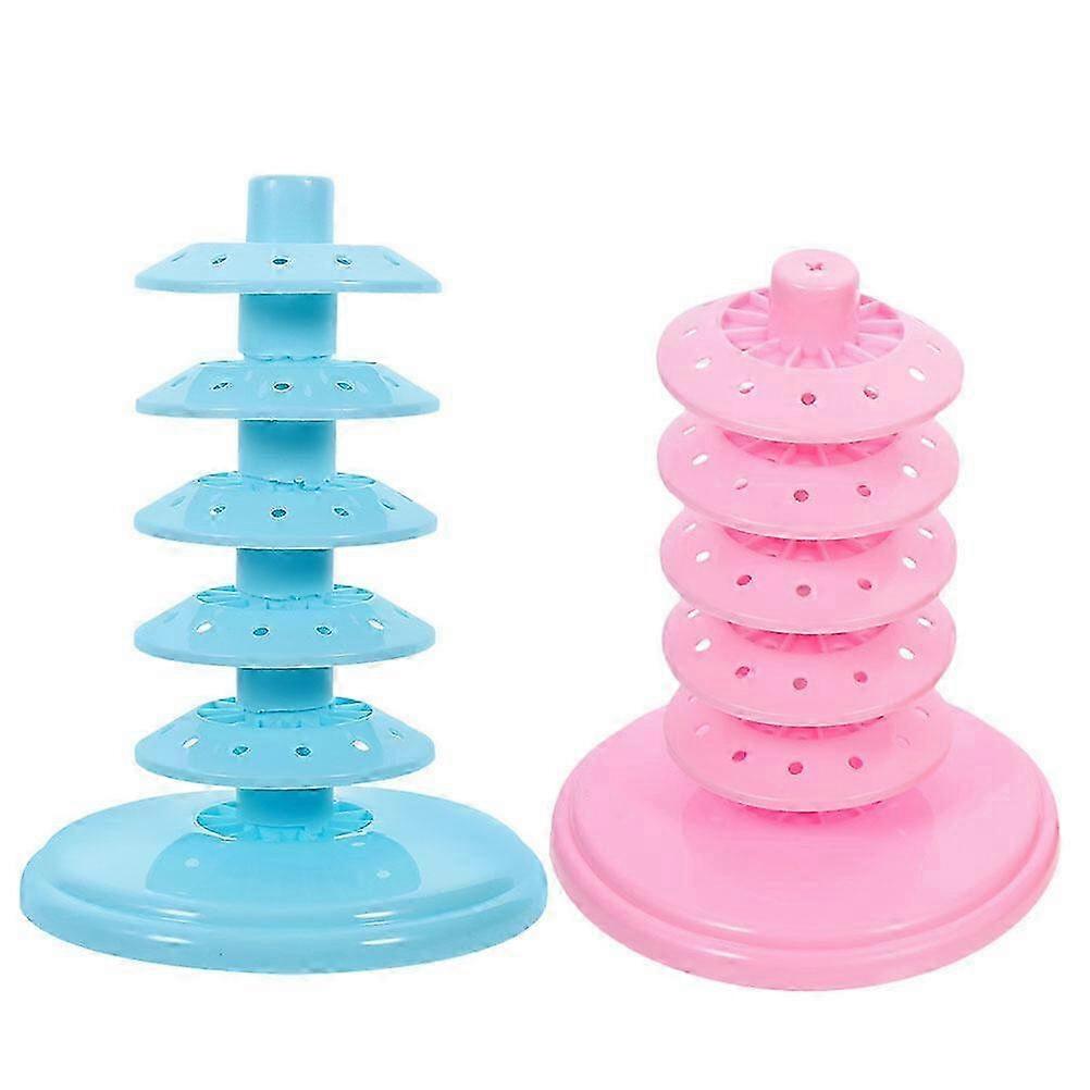 2pcs Multi-hole Lollipop Holder Party Lollipop Stand Lollipop Display Rack Lollipop Rack