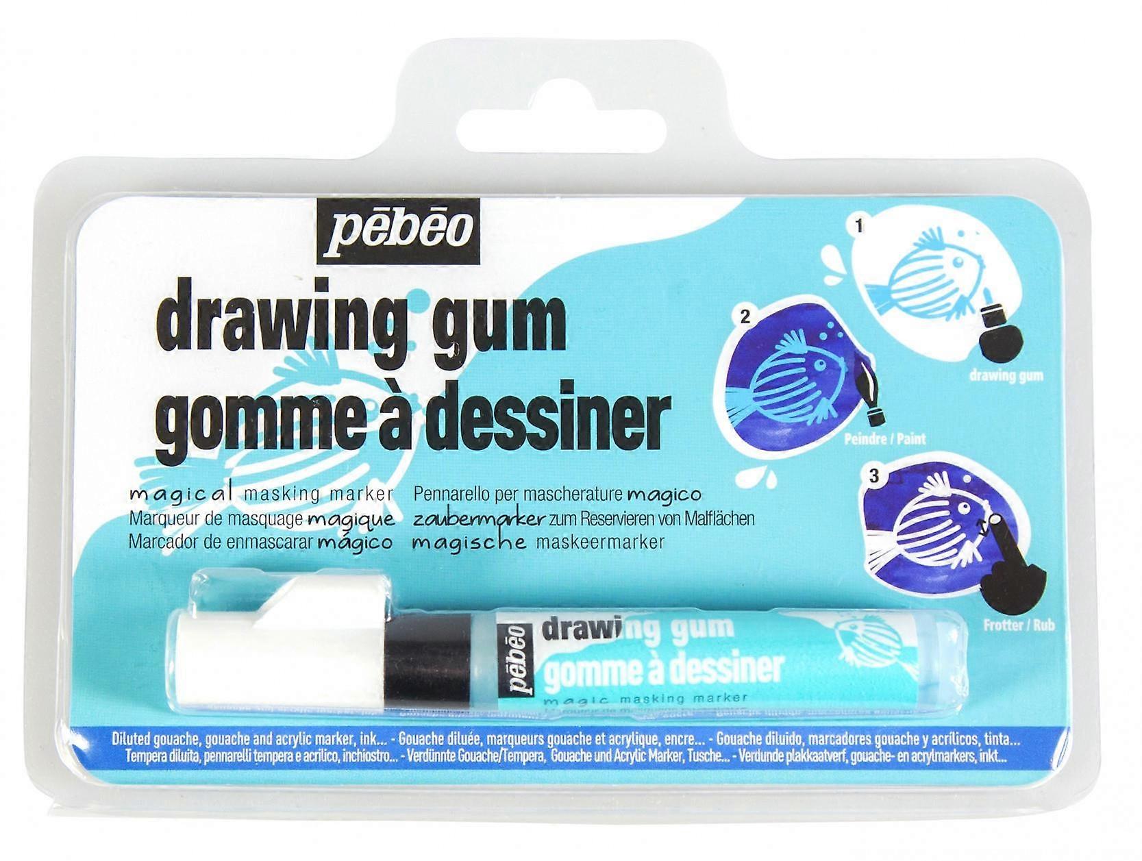 Pebeo Drawing Gum Marker Magic Masking Marker