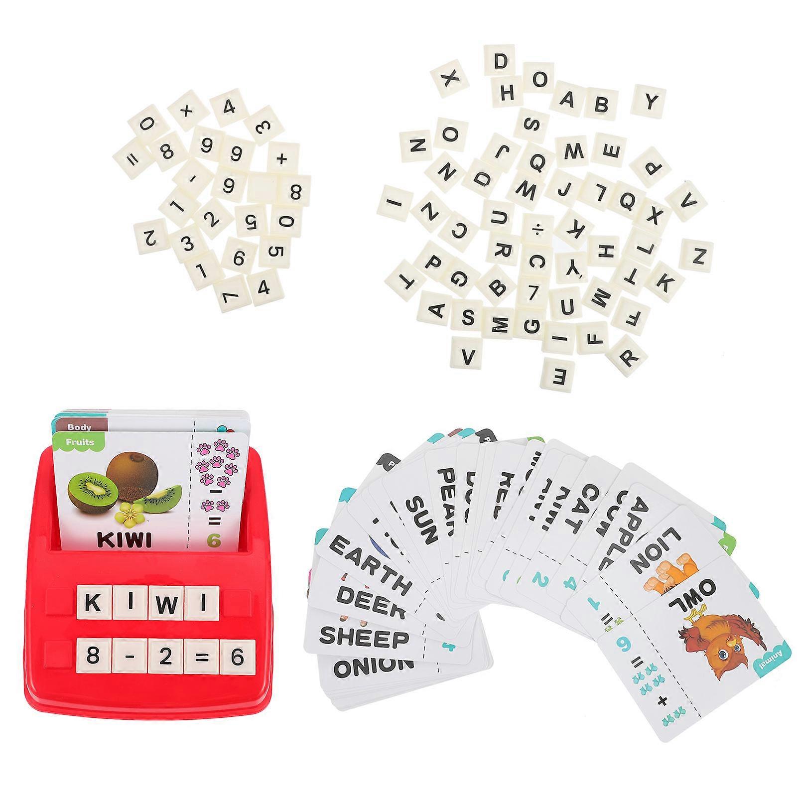 Children Toy Educational Toy Matching Letter Game 2Sets for Learning
