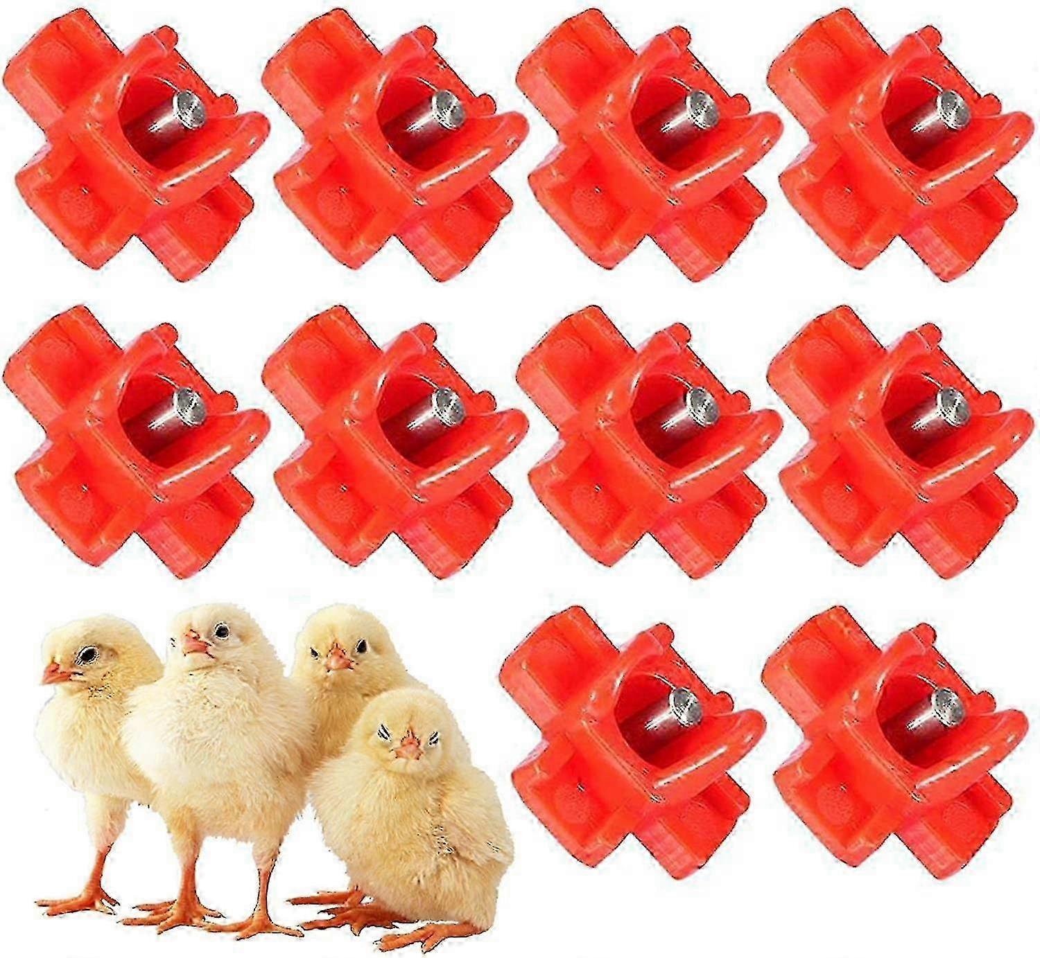 10pcs water tepel kip feeder, automatische kip drinker
