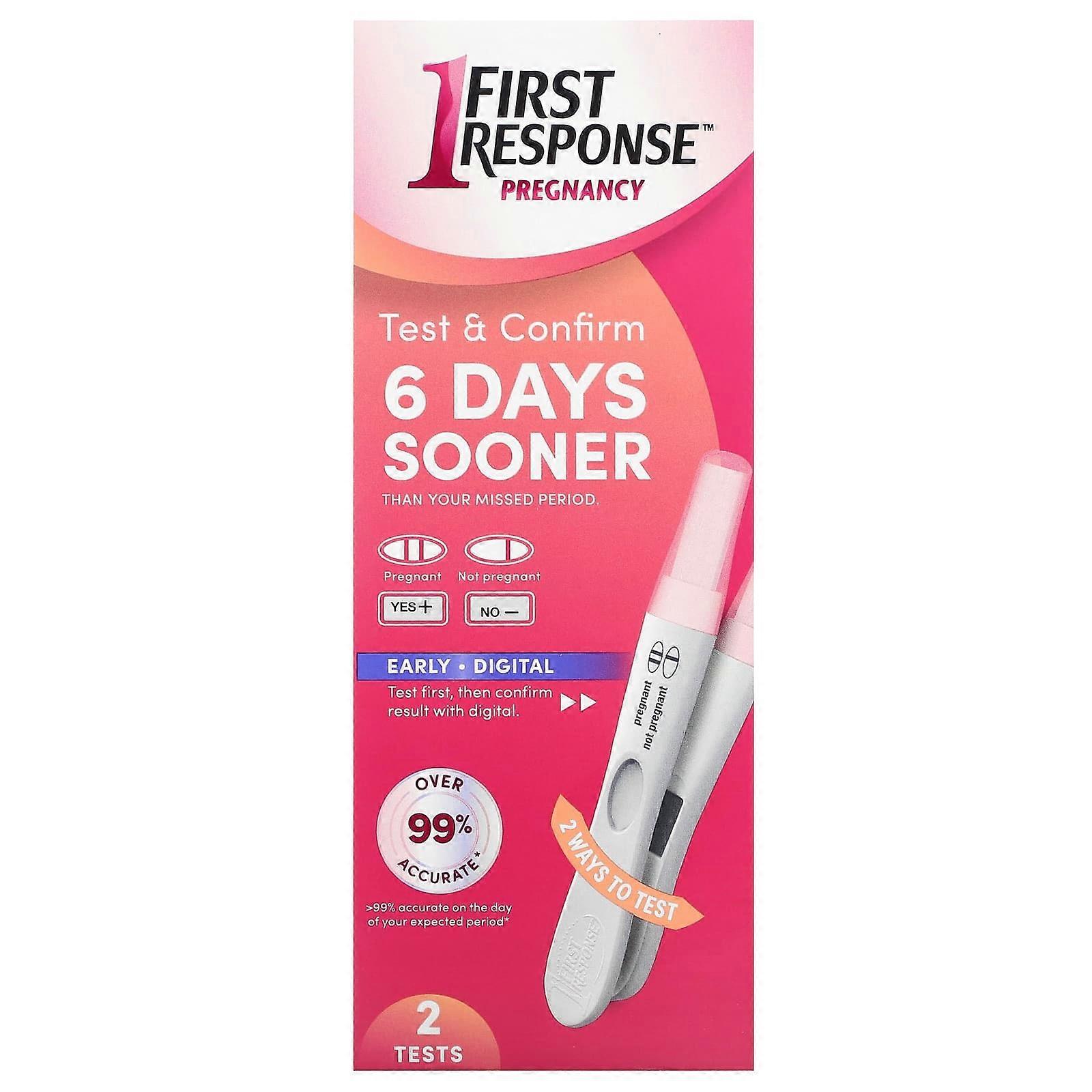 Test & Confirm Pregnancy Test, 2 Tests
