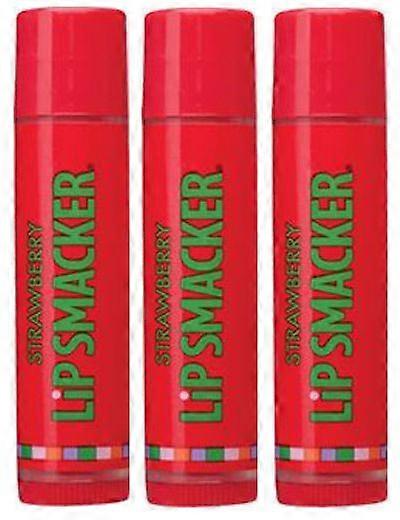 Lip Smacker Strawberry Lip Balm (3-Pack)