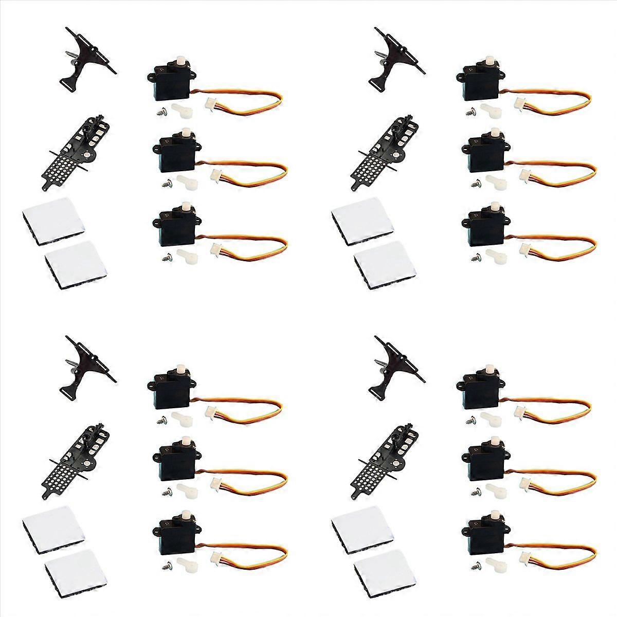 1 Set Servo Hauptrahmen und Servo Platte für XK K110 K110S RC