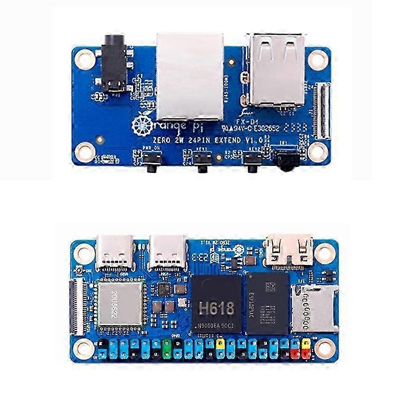 Für Orangepi Zero2w Single Board Computer 1/1.5/2/4GB H618 Entwicklungsboard