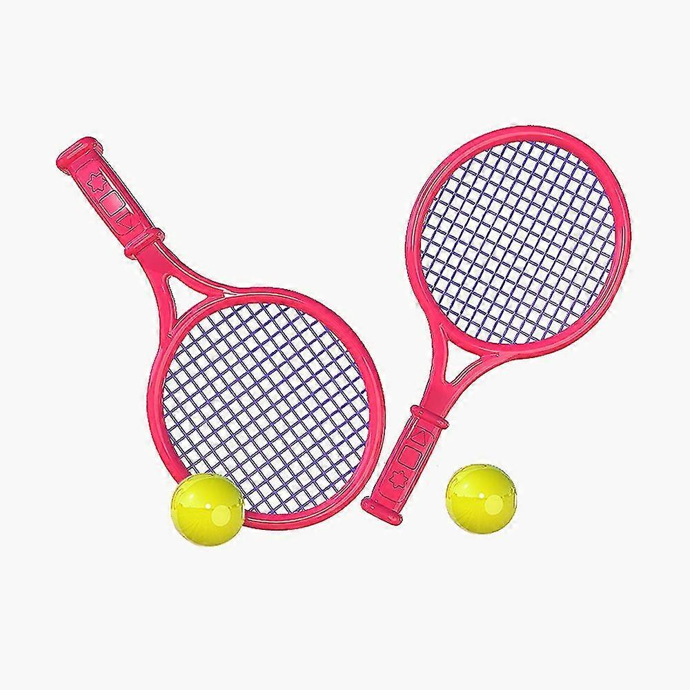 Red Badminton Racket For Kids - Kids Badminton Rackets Set With Badminton Perfect For Beginner Playe