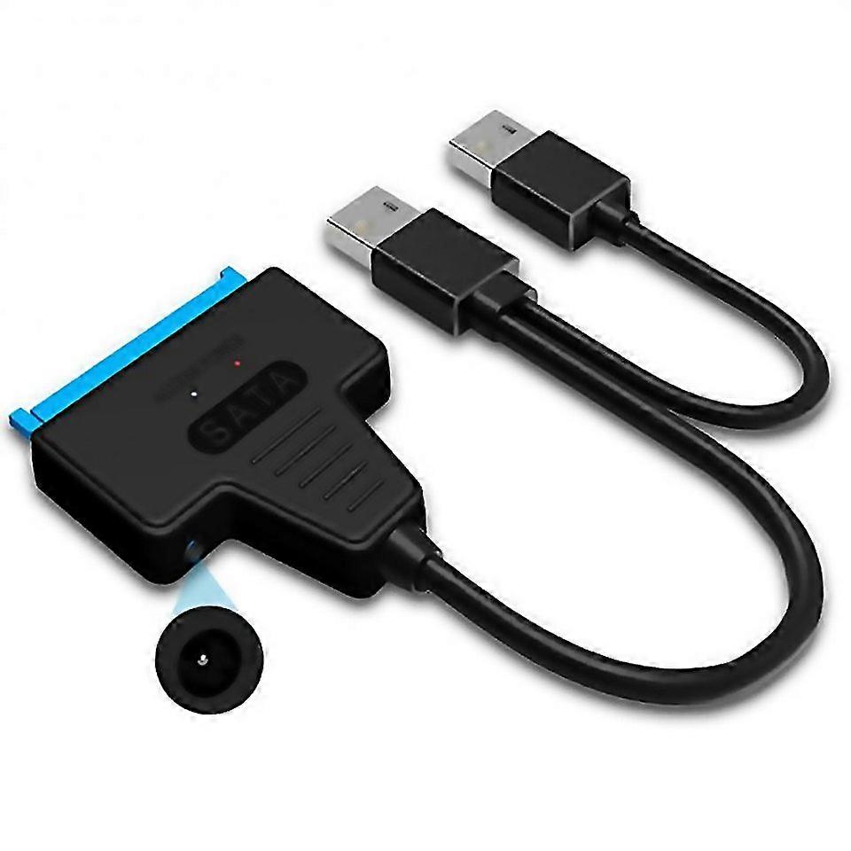 For Usb Sata 3 Cable Sata To Usb 30 Adapter Up To 6 Gbps Support 25inch External Ssd Hdd Hard Drive