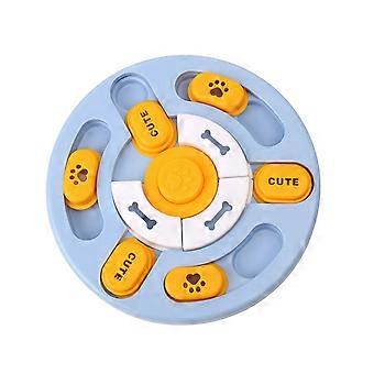 Cognitive Training Food Dispenser Toy NonToxic Pet Puzzles Feeders Bowl for Dog Cats Puzzles Toy Multicolor