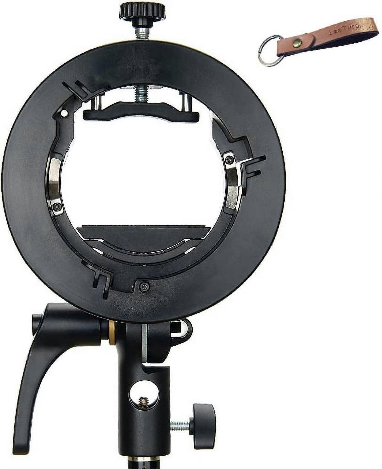 S2 S-Type Bracket Bowens Mount Compatible with V1 AD200Pro AD400Pro AD200 V860II TT685 TT600 TT350, Large