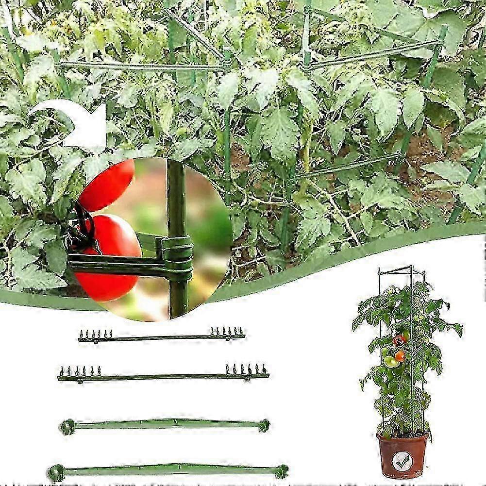 Connecting rod bracket cucumber tomato climbing vine support rod set